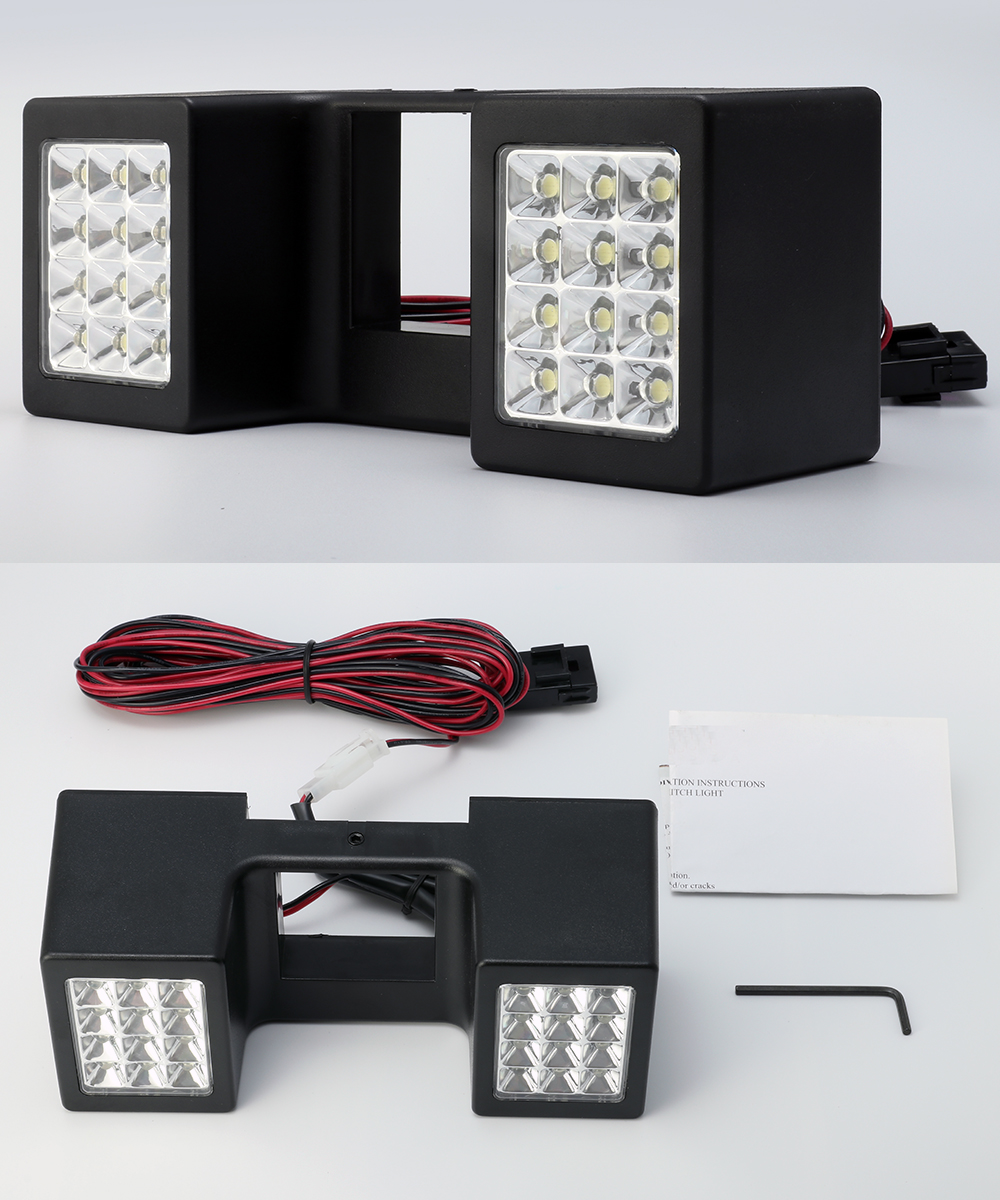 24 White LED Reverse Towing Hitch Light for Truck Class III 2" Trailer