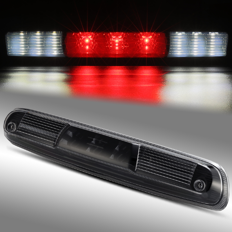 Black LED Third Brake/Rear 3rd Tail Stop/Cargo Light for 2007-2013 Chevy Silverado GMC Sierra